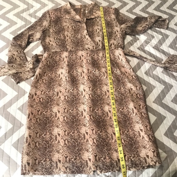 Clues collection New York Paris animal print dress - Picture 5 of 14